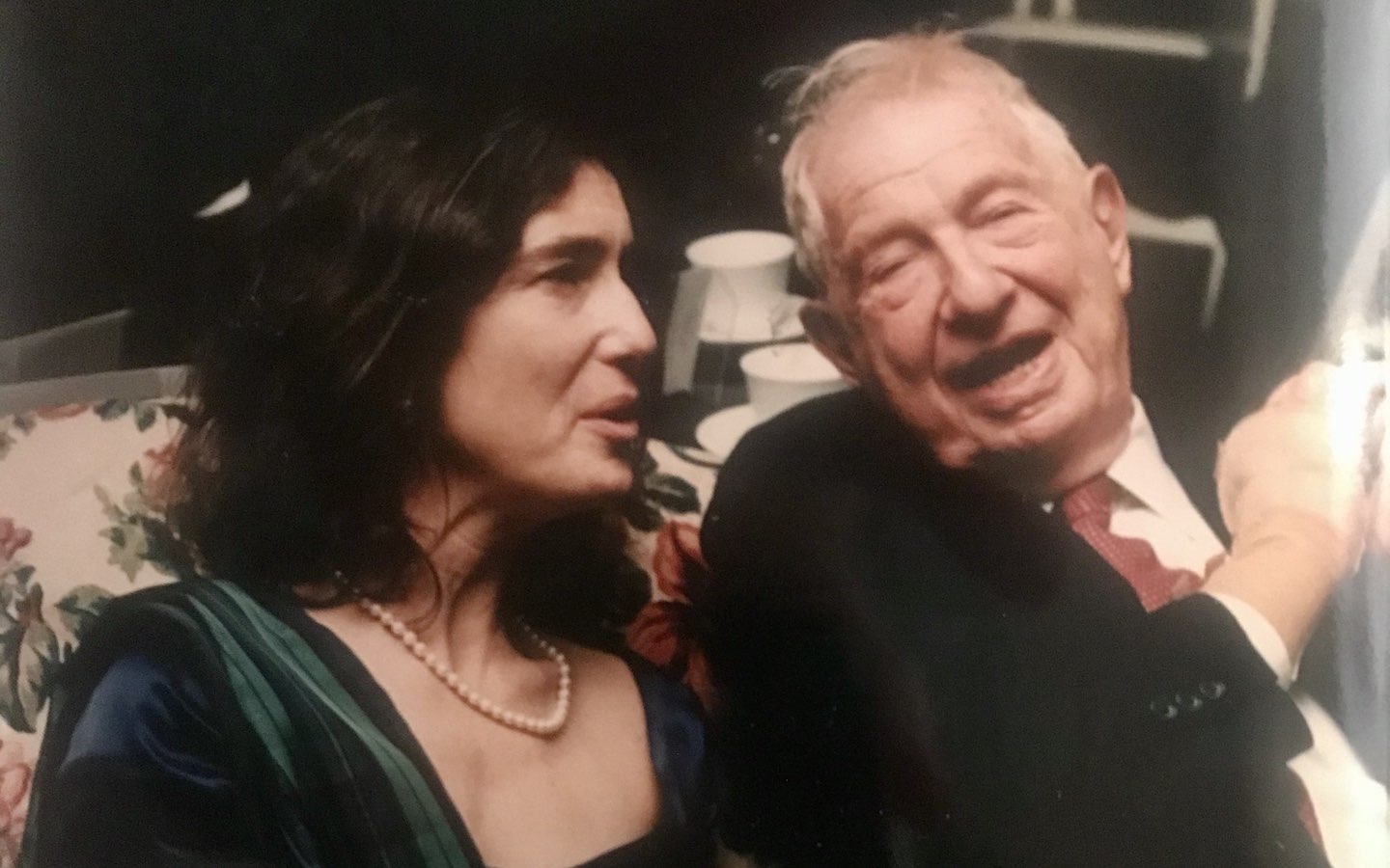 Amy Likover with her father and Roosevelt professor emeritus, Frank Untermyer