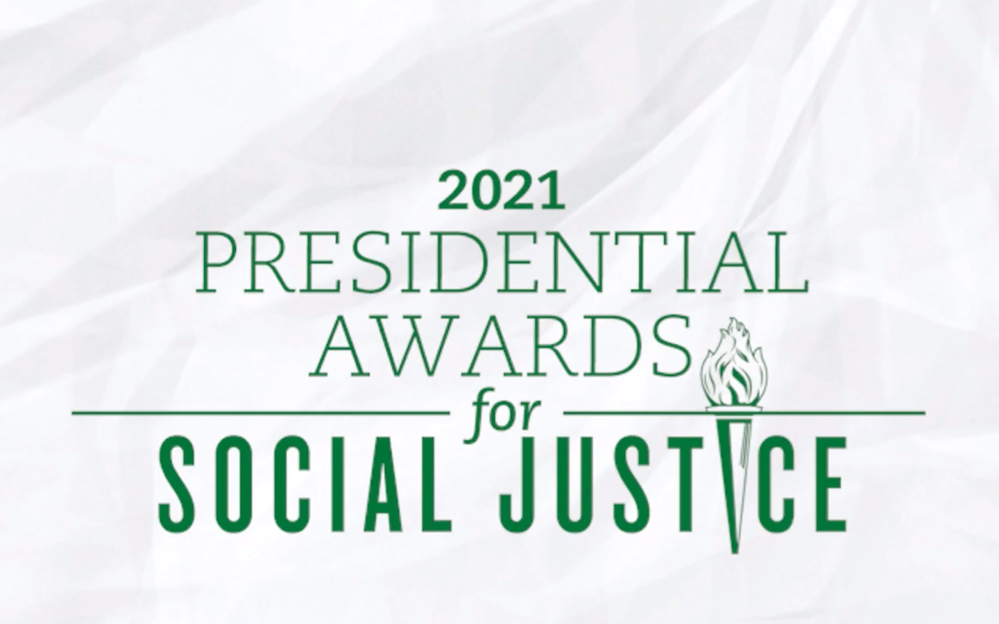 Presidential Awards for Social Justice 2021