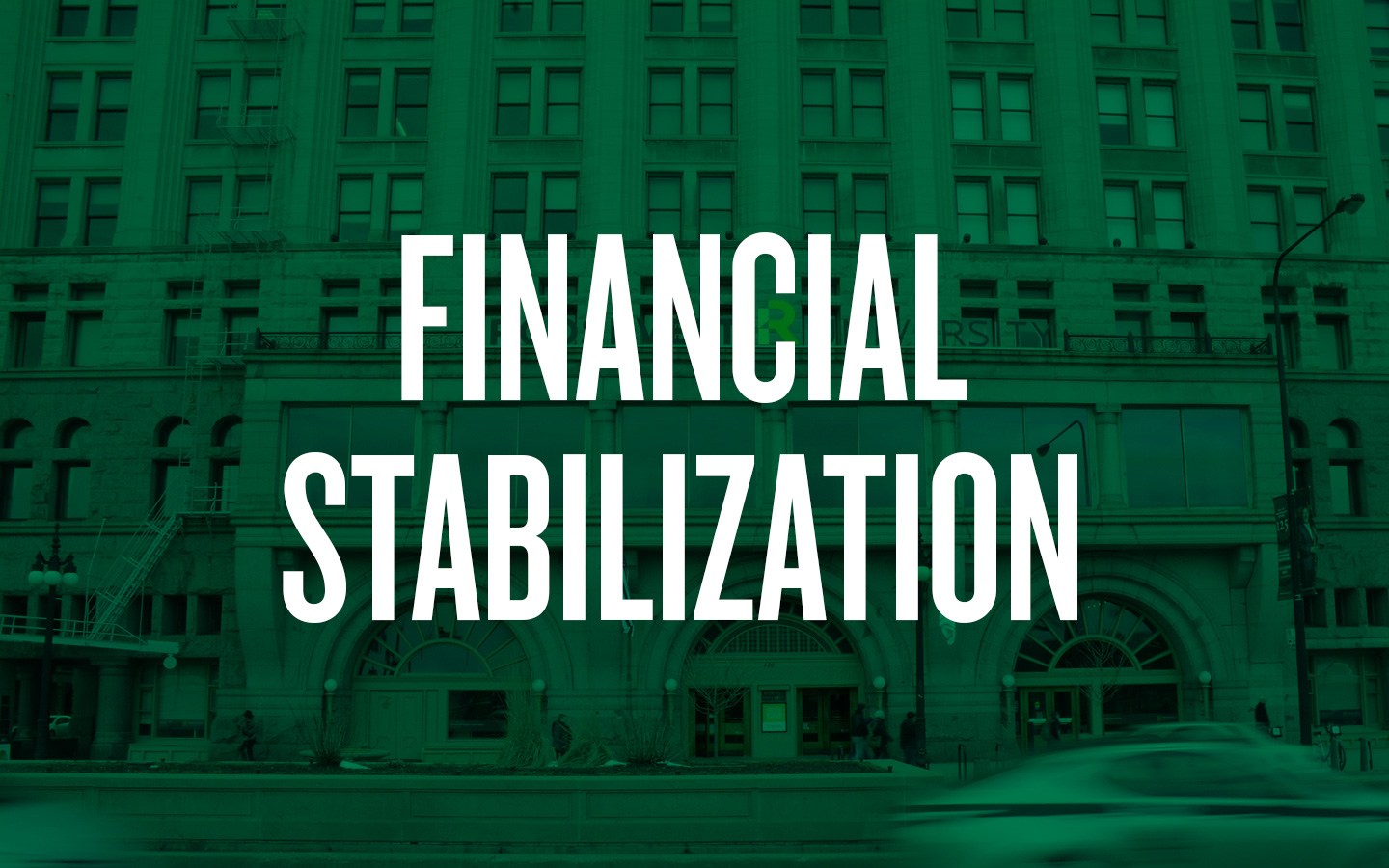 Strategic Goal Financial Stabilization Cover Image