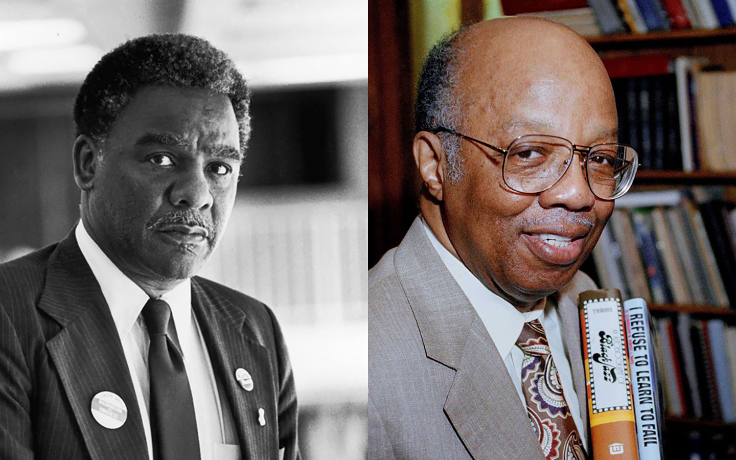 Harold Washington and Dempsey Travis