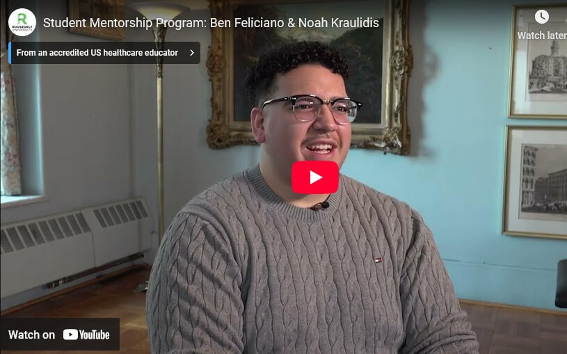 Developing Networks and Friendships with Roosevelt’s Professional Mentoring Program