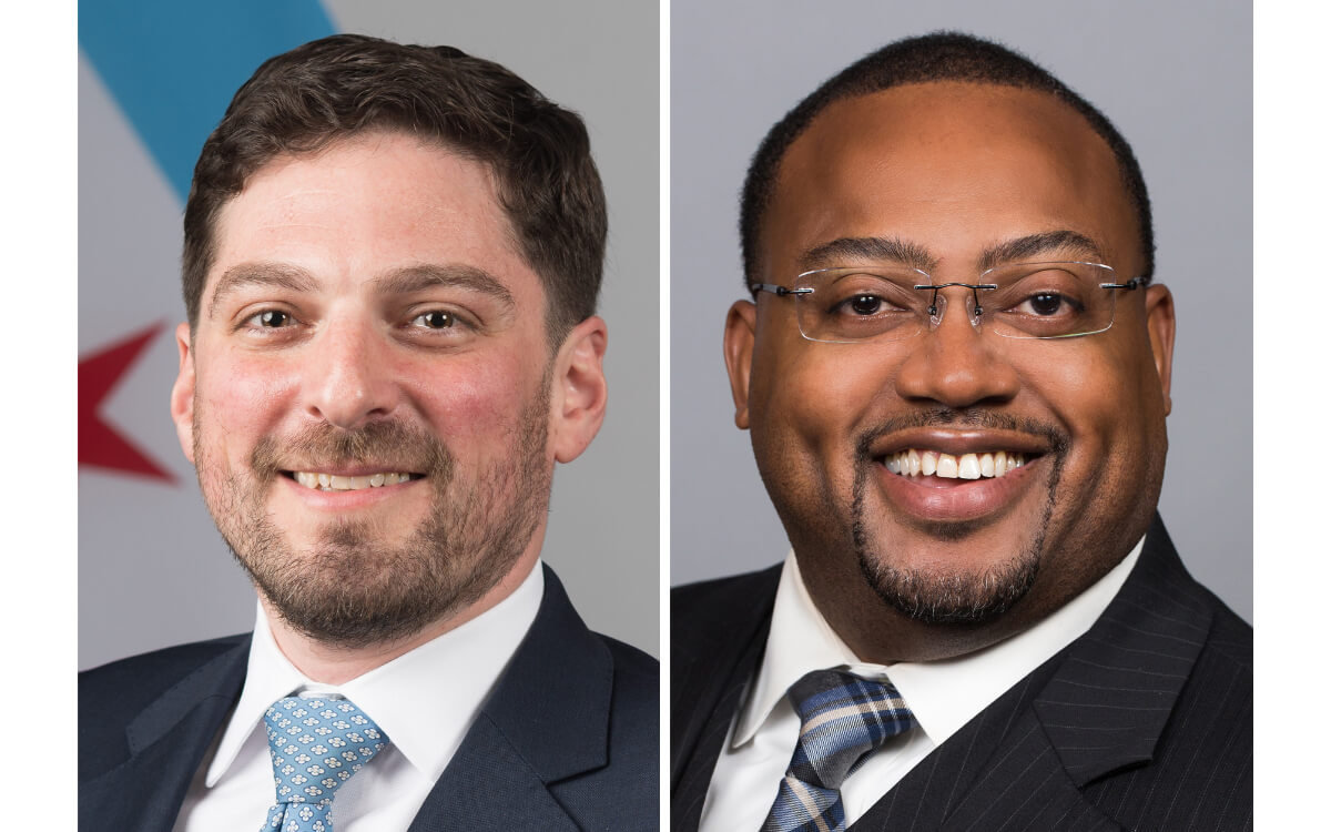 Jeffrey Cohen (left), Rob Rose (right)