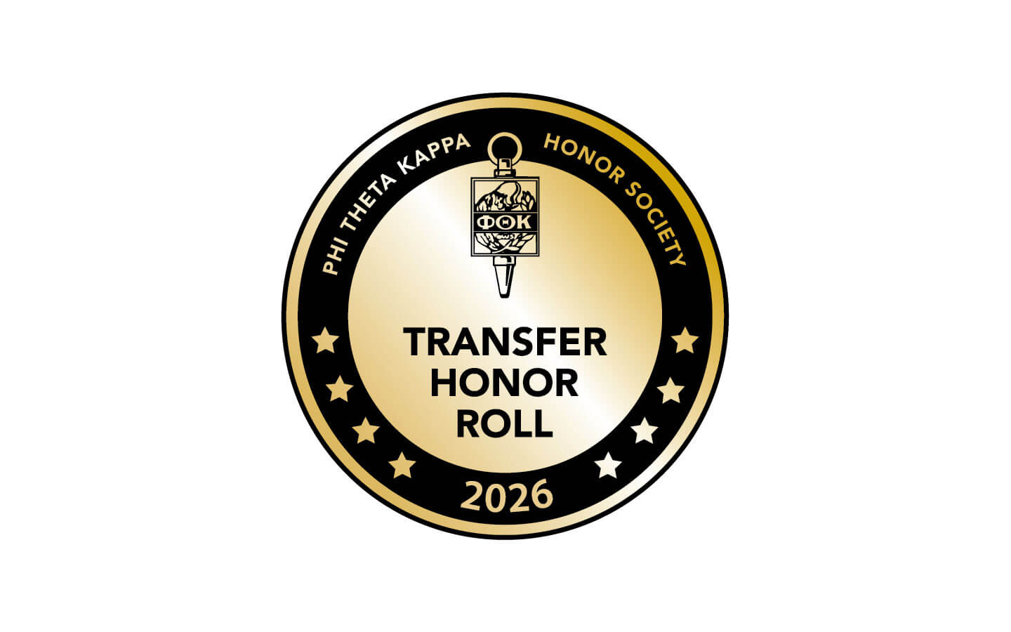 Phi Theta Kappa Honors Society Logo for 2026