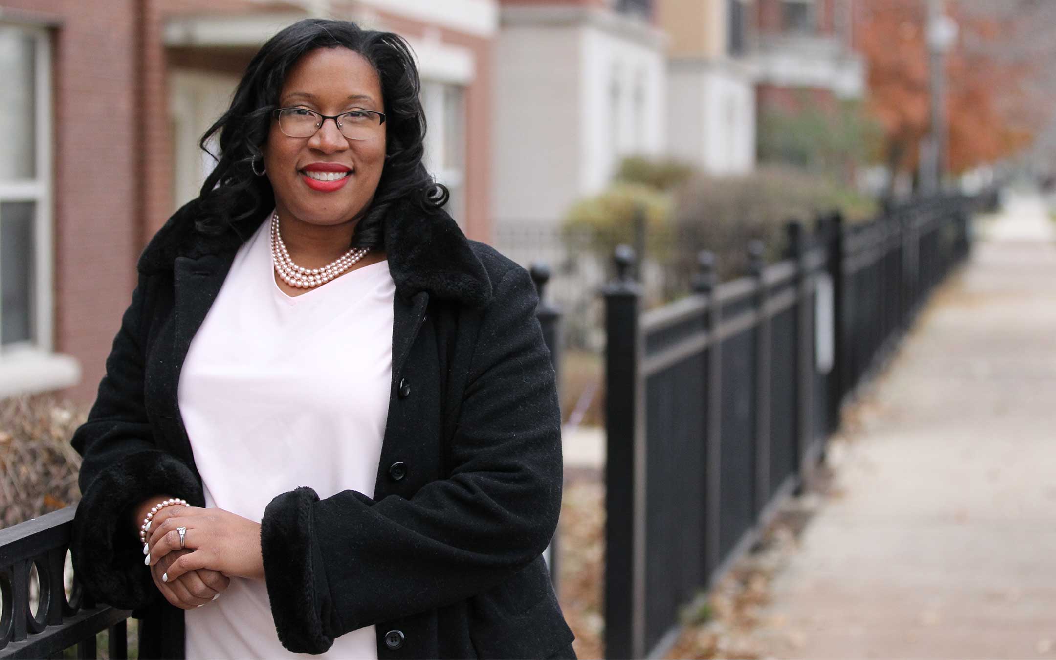 Roosevelt alum Melissa Conyears-Ervin, who is running for the city of Chicago treasurer in 2019