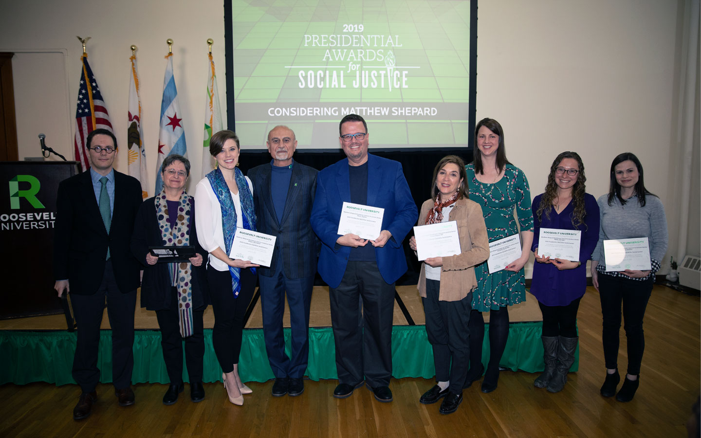 CCPA Winners of the 2019 Presidential Social Justice Award