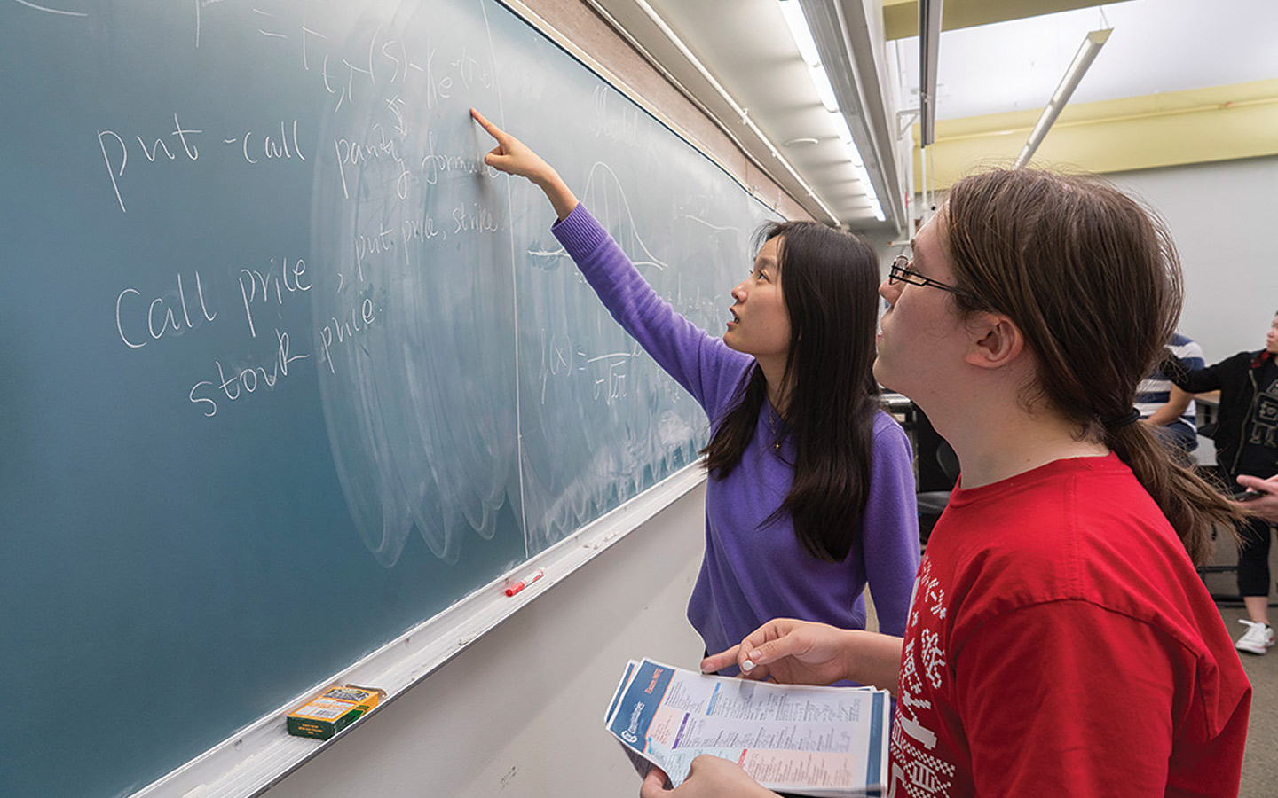 Actuarial science classroom