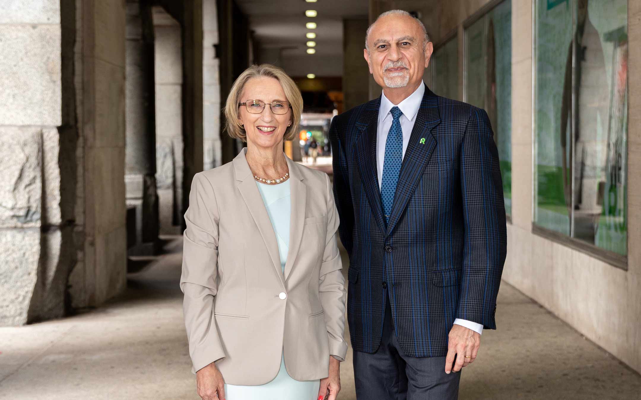 Mablene Krueger and Ali Malekzadeh