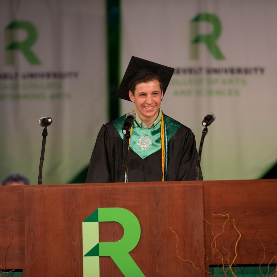 Brenden Paradies, Women's and Gender Studies Major, 2014