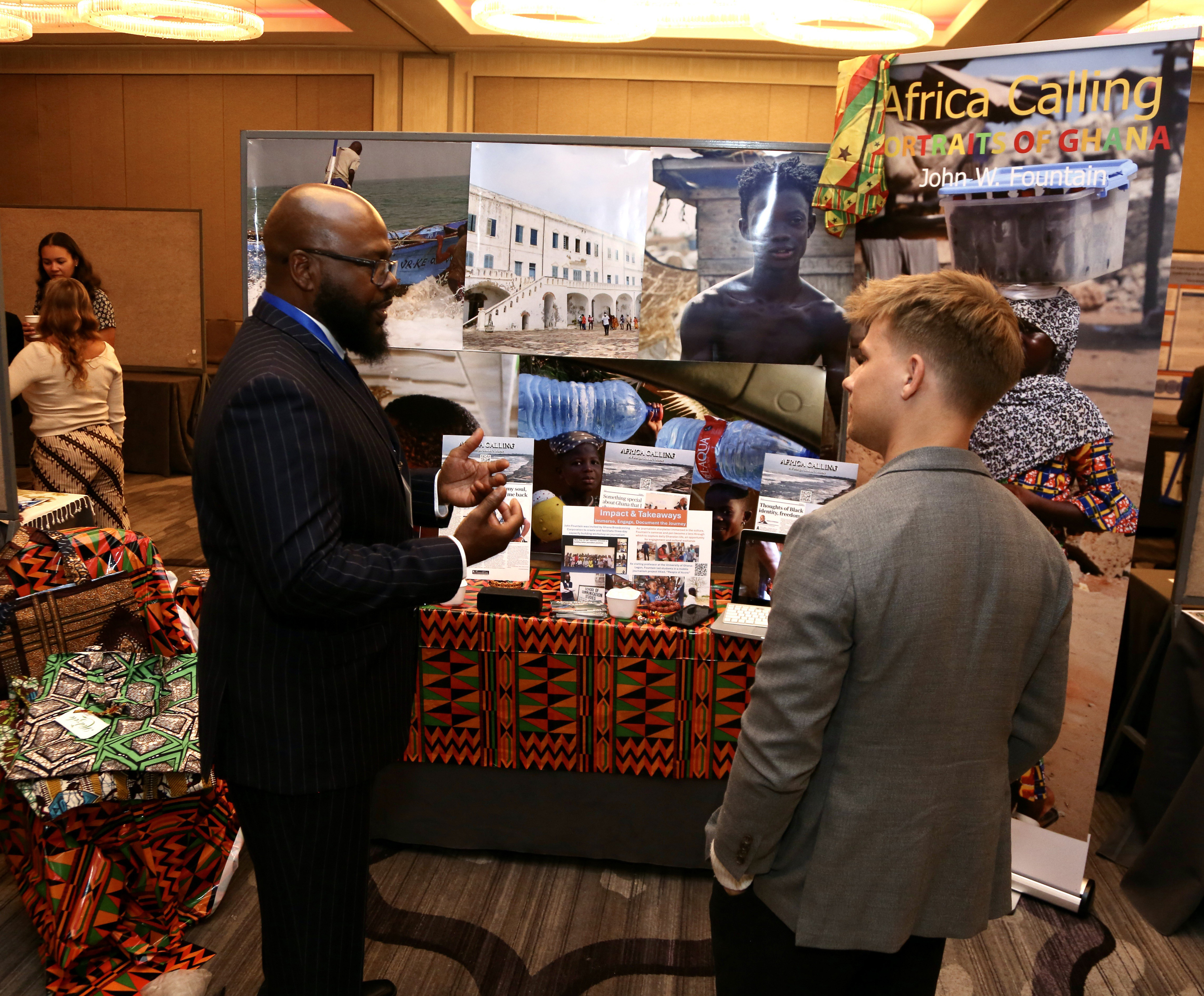 Professor Fountain shares the work completed during his Fulbright year at the Annual Fulbright Association Conference held in Washington, D.C. in October 2024.