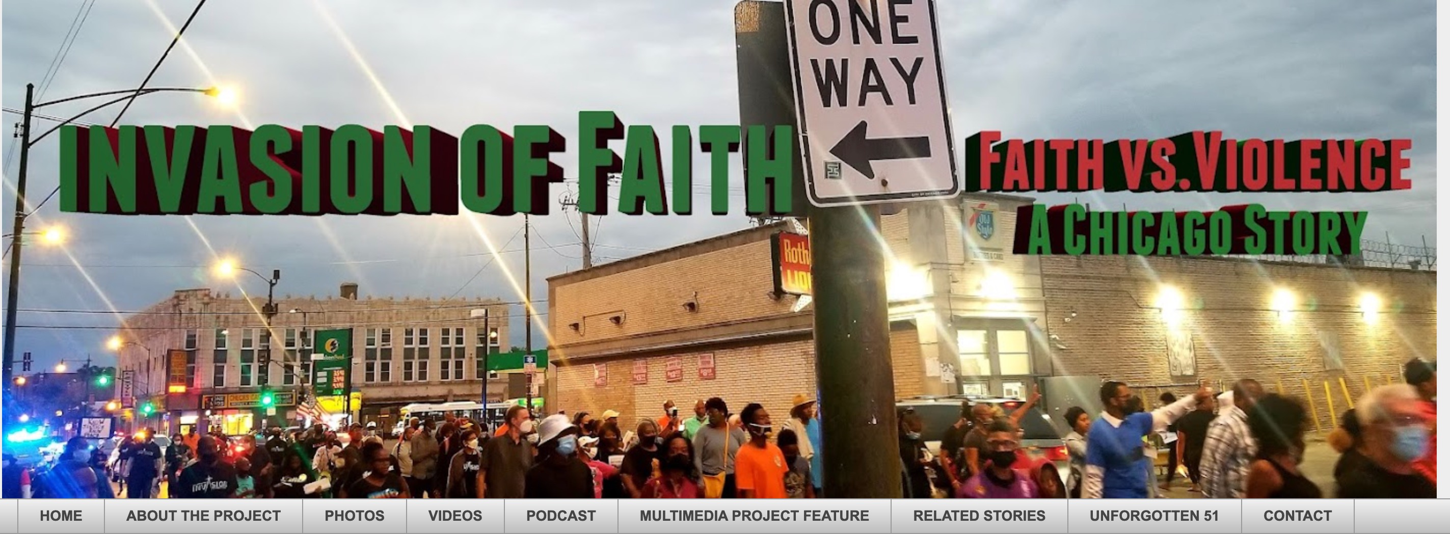 Professor Fountain directed, reported and produced a multimedia project on one church's annual summer-long effort to save a violent city's soul.