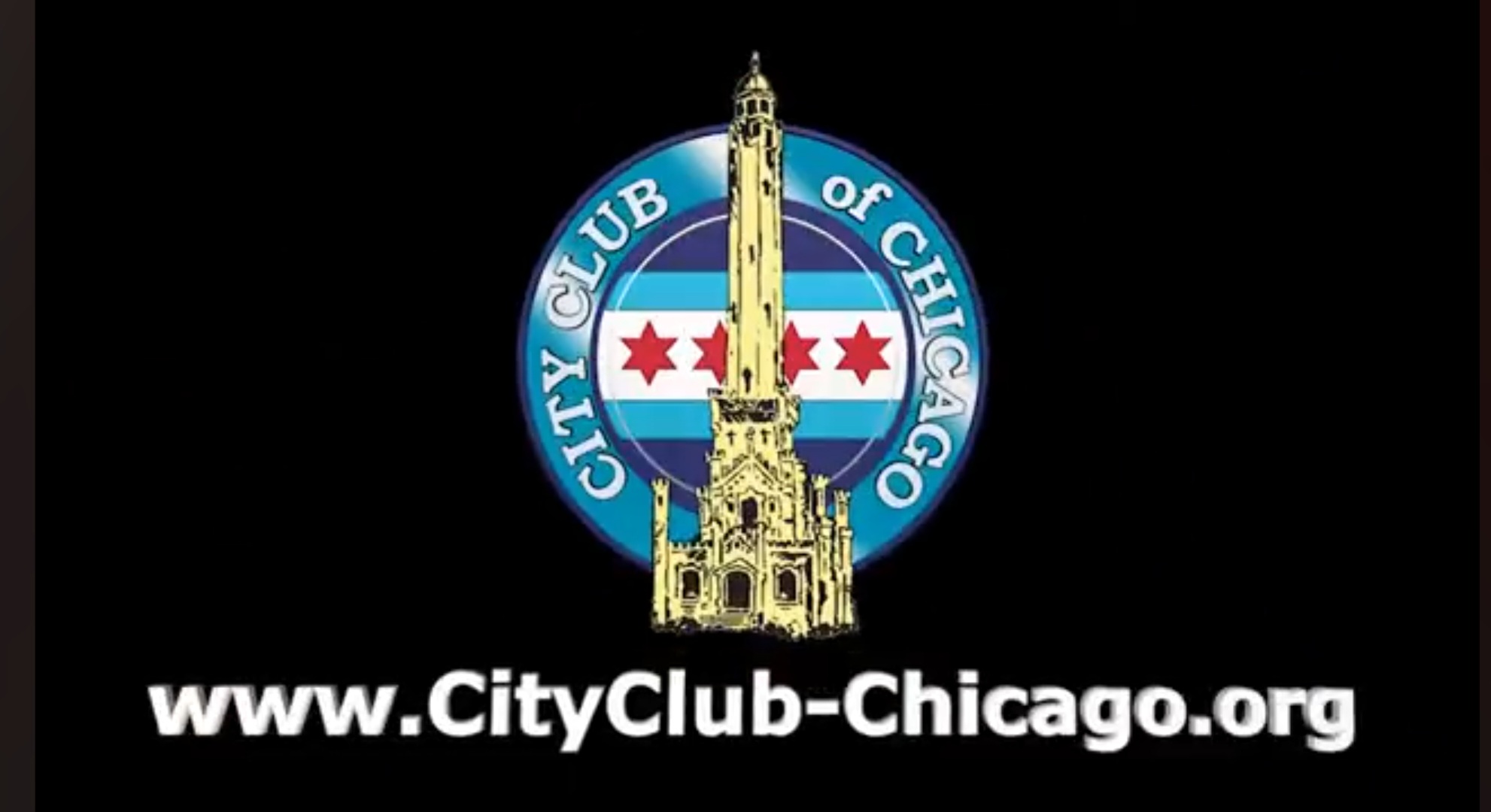 Professor Fountain speaks at City Club of Chicago, the city's oldest continuously operating public policy forum.
