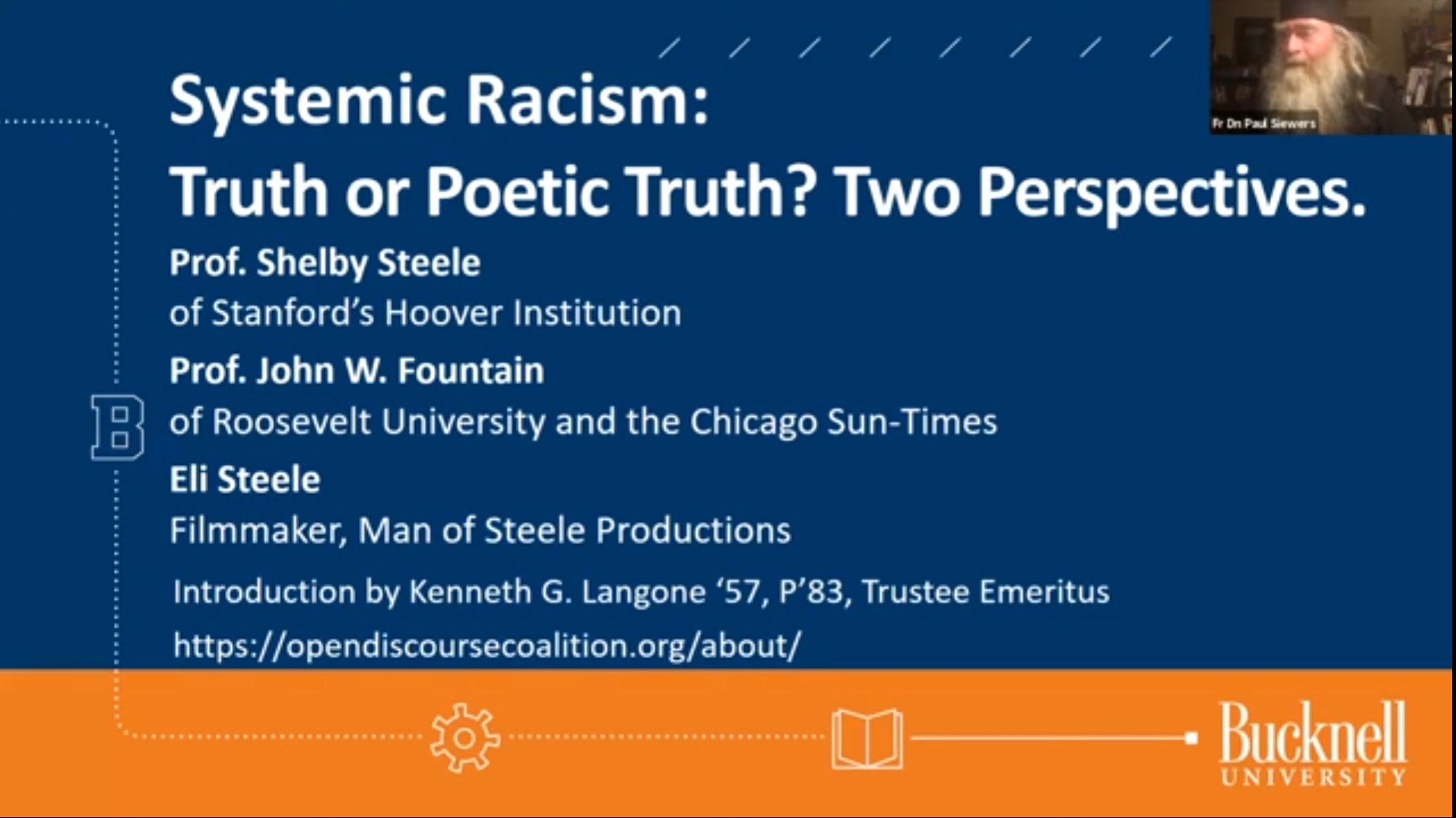 Professor Fountain joins Professor Shelby Steele for Discussion on Systemic Racism