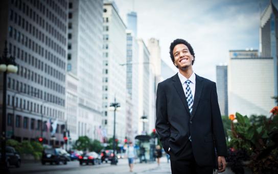 Black Male Leadership Academy Student Isiah Sheppard