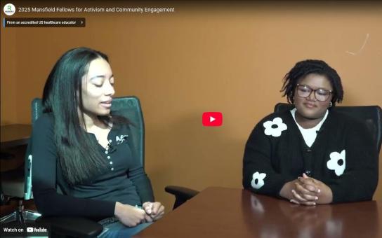 Empowering Students Through Mentorship the Mansfield Fellowship for Activism and Community Engagement