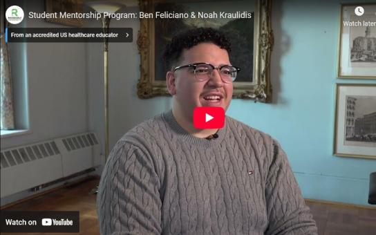 Developing Networks and Friendships with Roosevelt’s Professional Mentoring Program