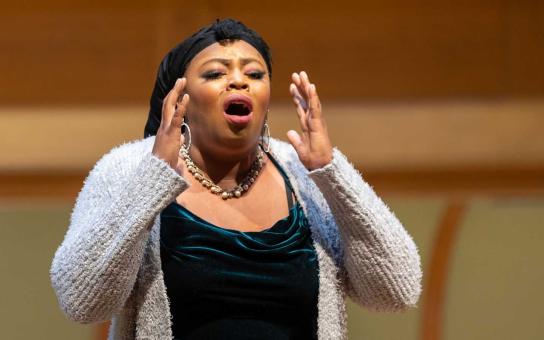 singer from Jake Heggie's "Two Remain"