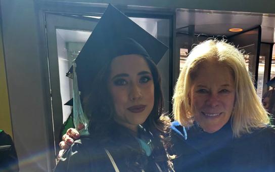 Jazmine Medina at Graduation