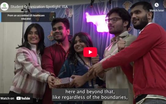 Video still image of Student Organization spotlight of ISA (Indian Student Association)