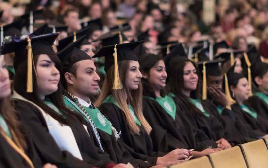 Graduating Students in the Auditorium Theatre - May 11, 2018